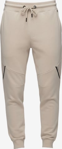 Ombre Tapered Pants in Beige: front