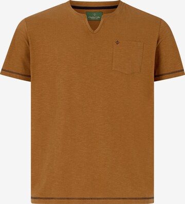 Charles Colby Doppelpack T-Shirt 'Earl Karlo' in Orange
