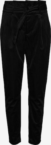 VERO MODA Zúžený Kalhoty se sklady v pase 'Eva' – černá: přední strana