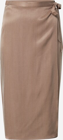 A LOT LESS Skirt 'Ayla' in Brown: front