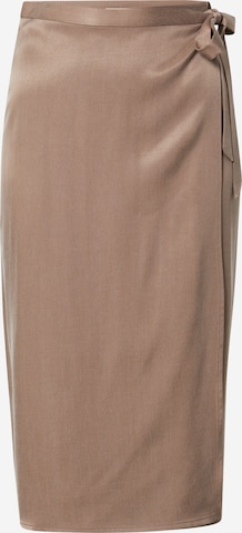 A LOT LESS Skirt 'Ayla' in Brown: front