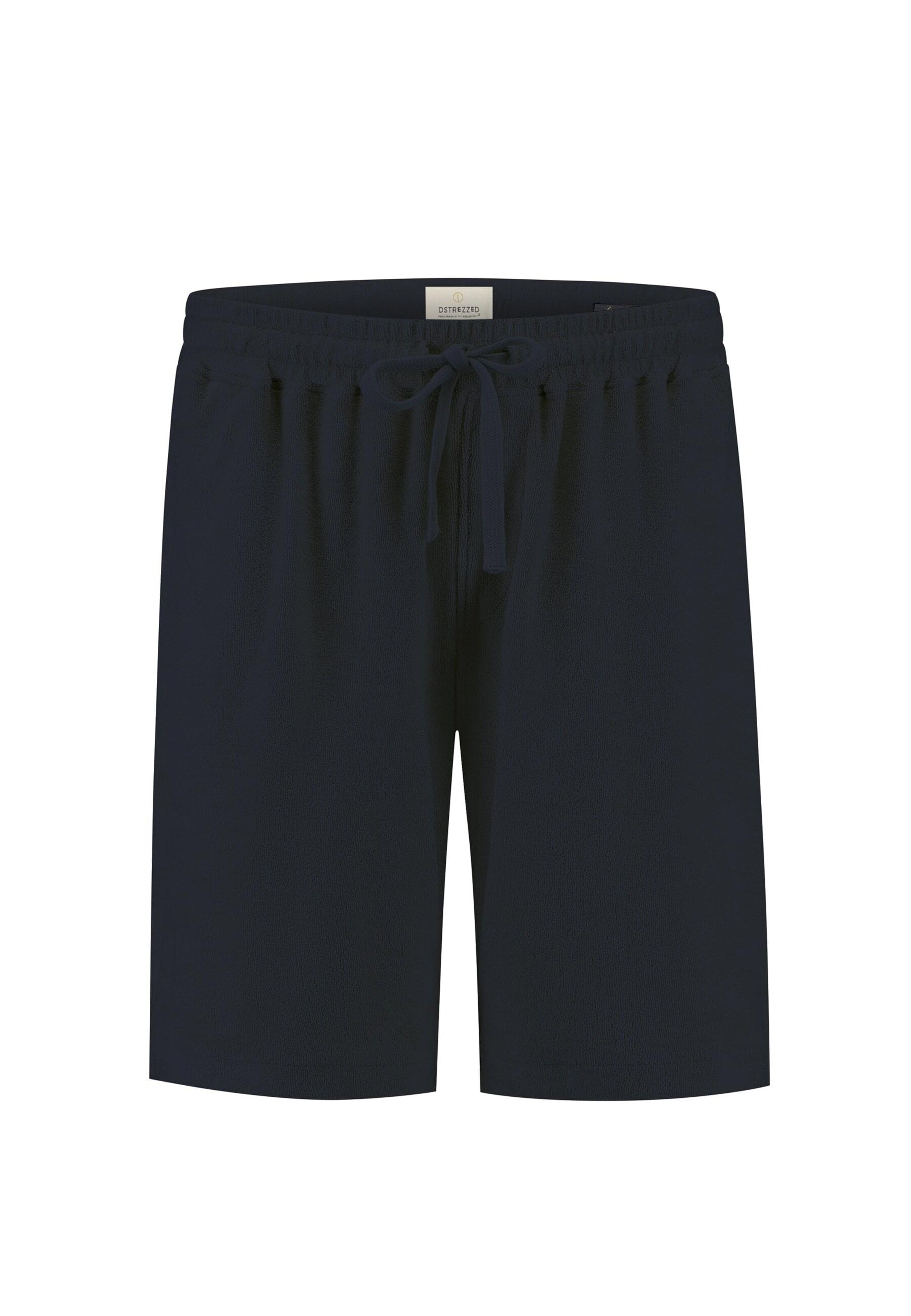 Dstrezzed Normální Kalhoty 'Logan' – modrá: přední strana