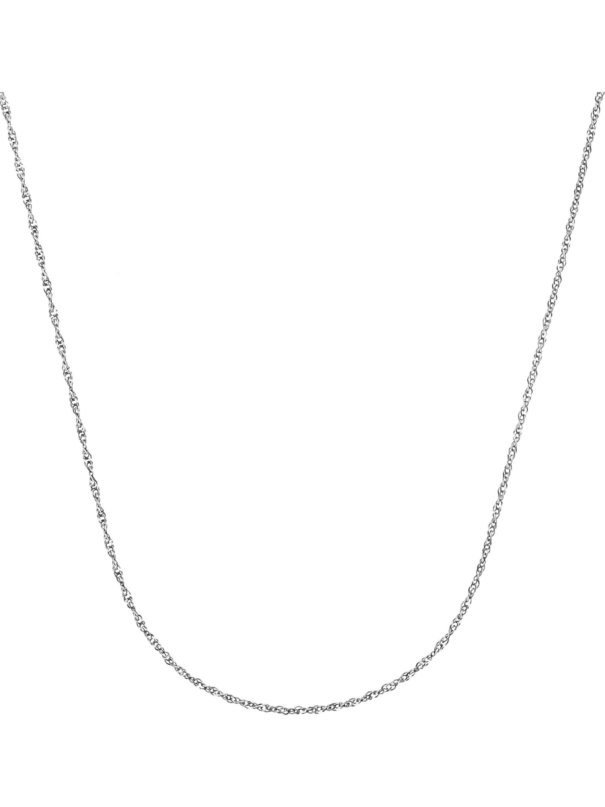 FAVS Necklace in Silver: front