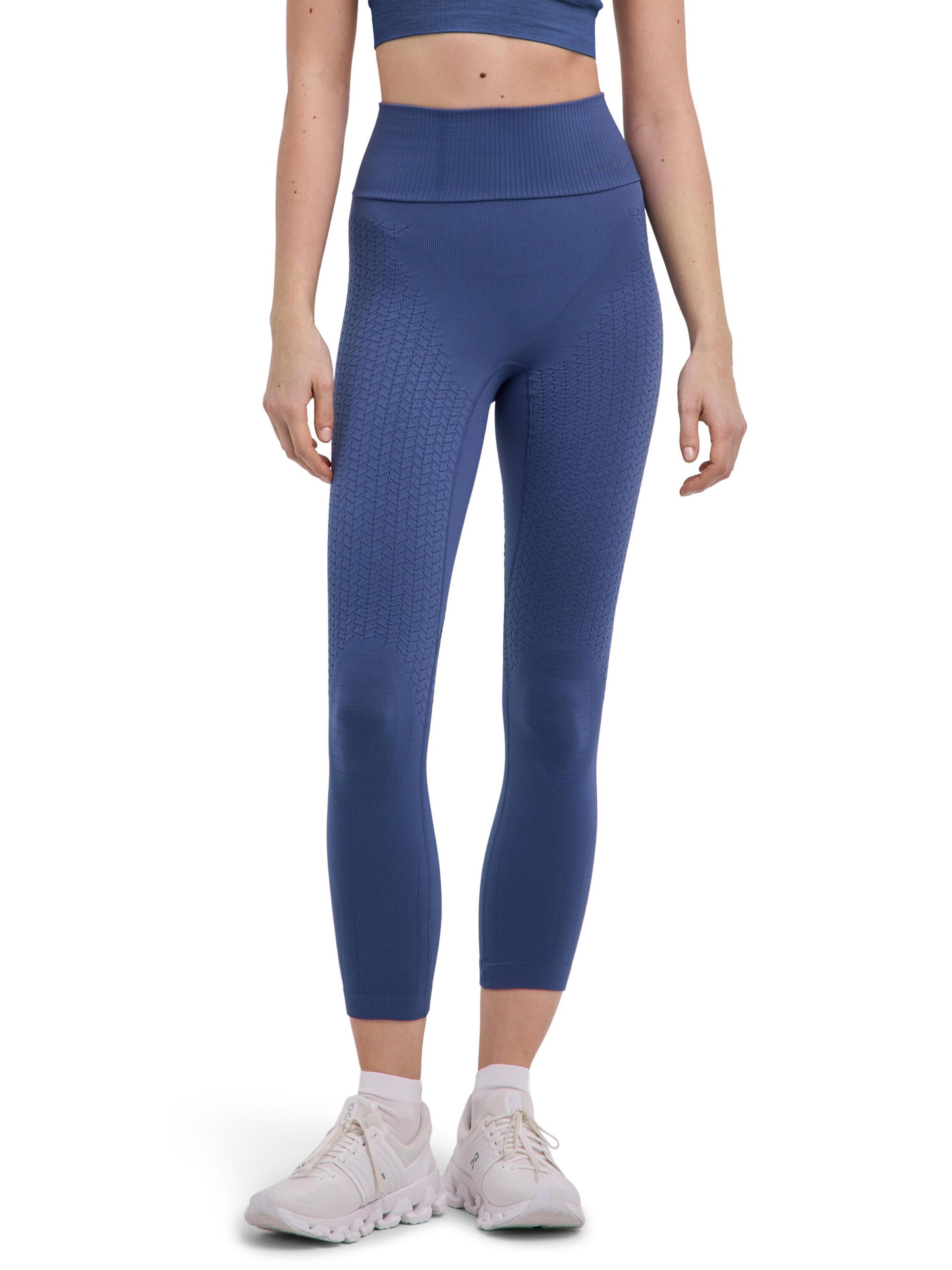 FALKE Tights 'Cellulite Tights light 7/8' in Blue: front