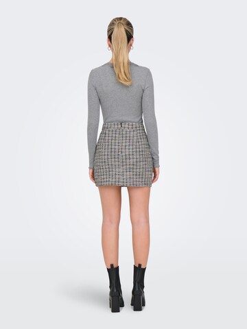 JDY - Falda en gris