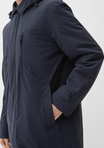 s.Oliver Between-Seasons Coat in Blue