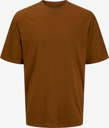 T-Shirt 'JJEBRADLEY' JACK & JONES en marron : devant