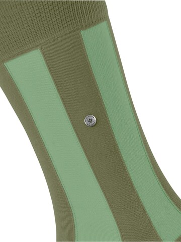 BURLINGTON Socks 'Retro Lines' in Green
