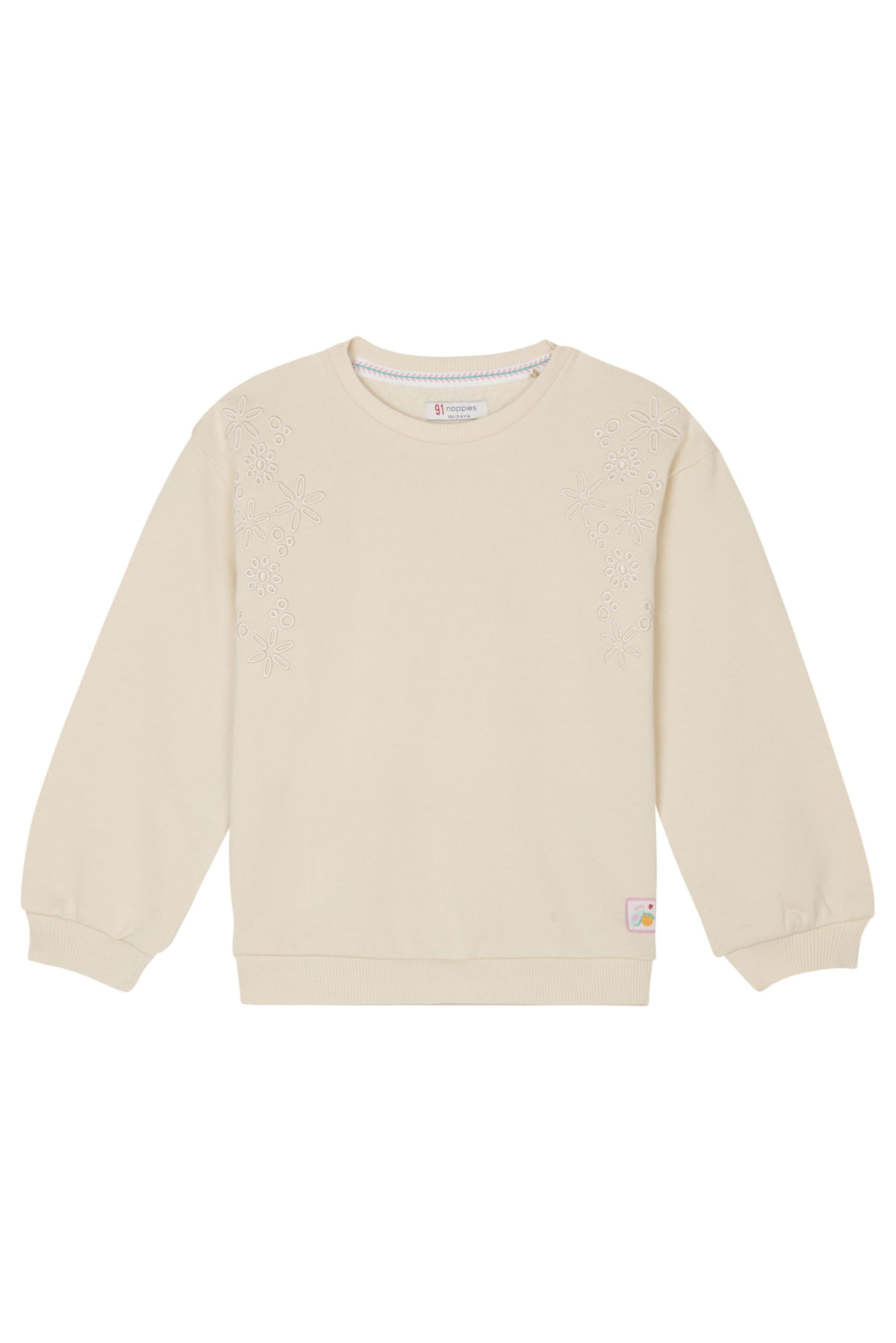 Sweat-shirt 'Nekoosa' Noppies en beige : devant