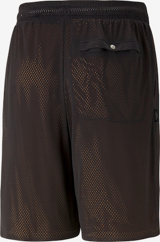 PUMA Regular Shorts in Schwarz