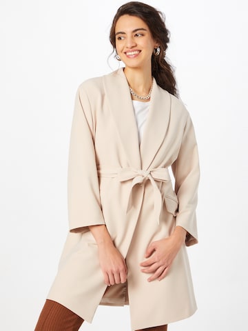 Manteau mi-saison COMMA en beige : devant