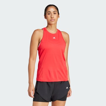 Haut de sport 'Designed for Training' ADIDAS PERFORMANCE en rouge : devant