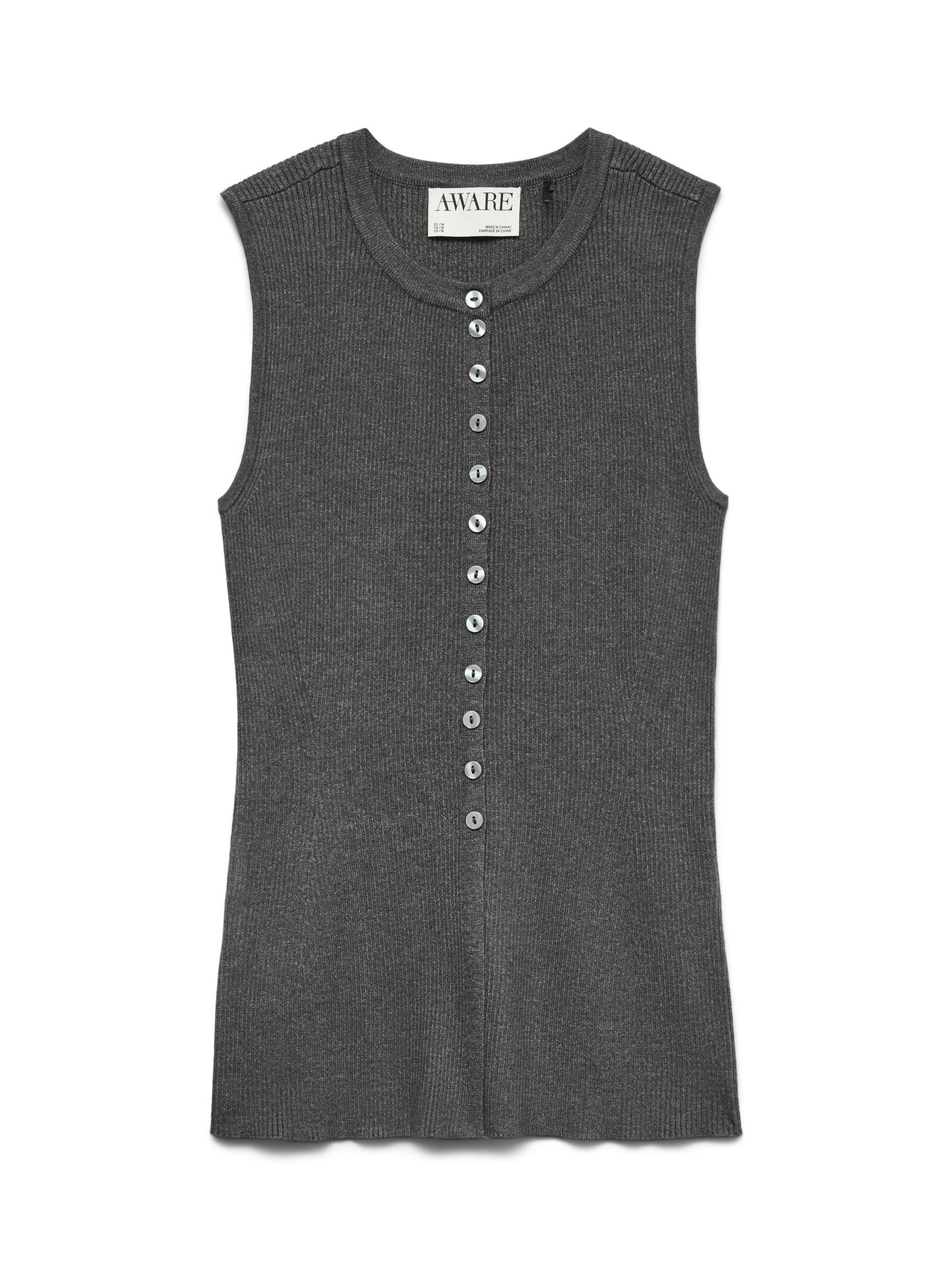 VERO MODA Vest 'AWUKINO' i grå: forside