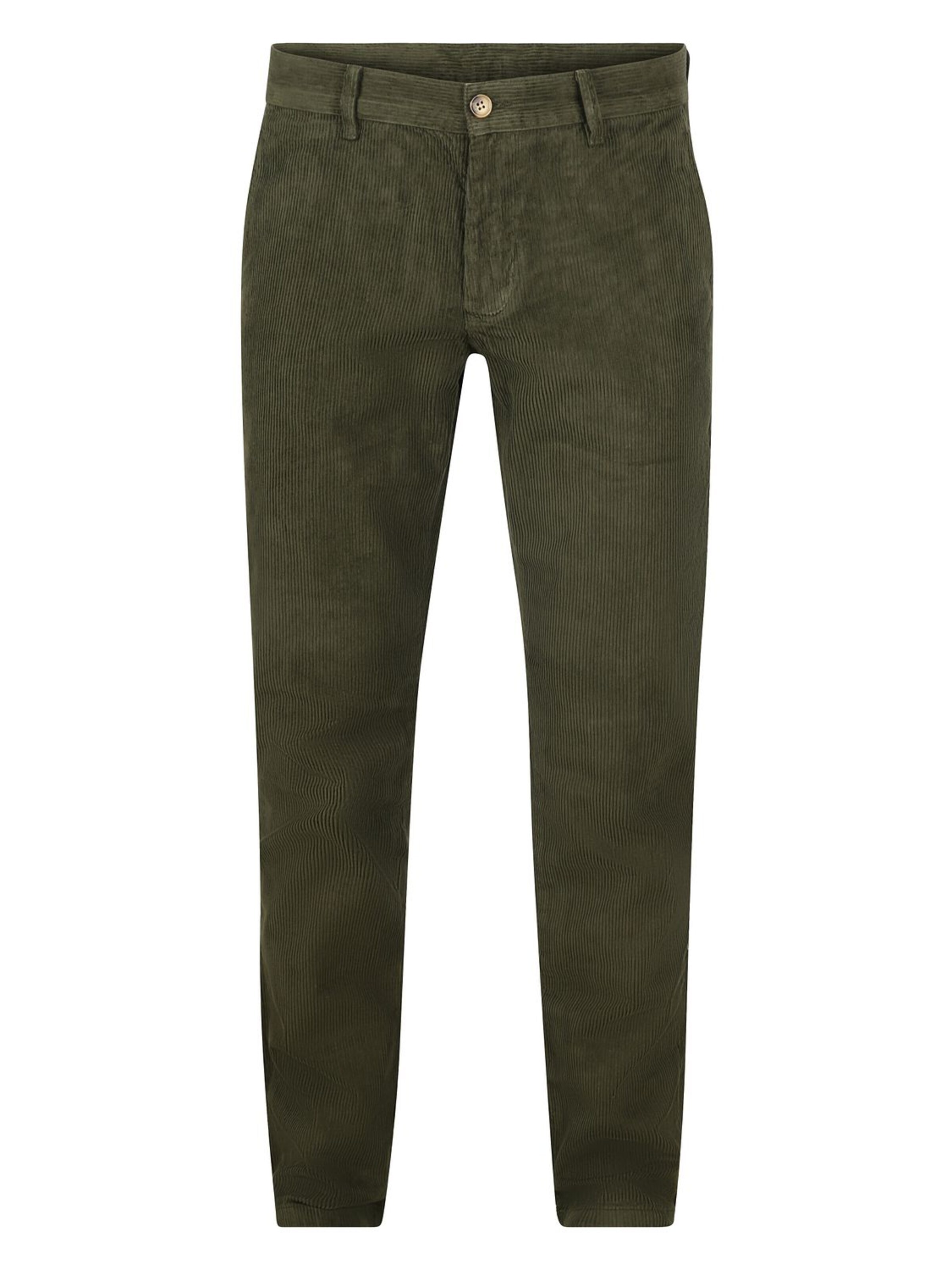 Steppin' out Regular Chino trousers in Green: front