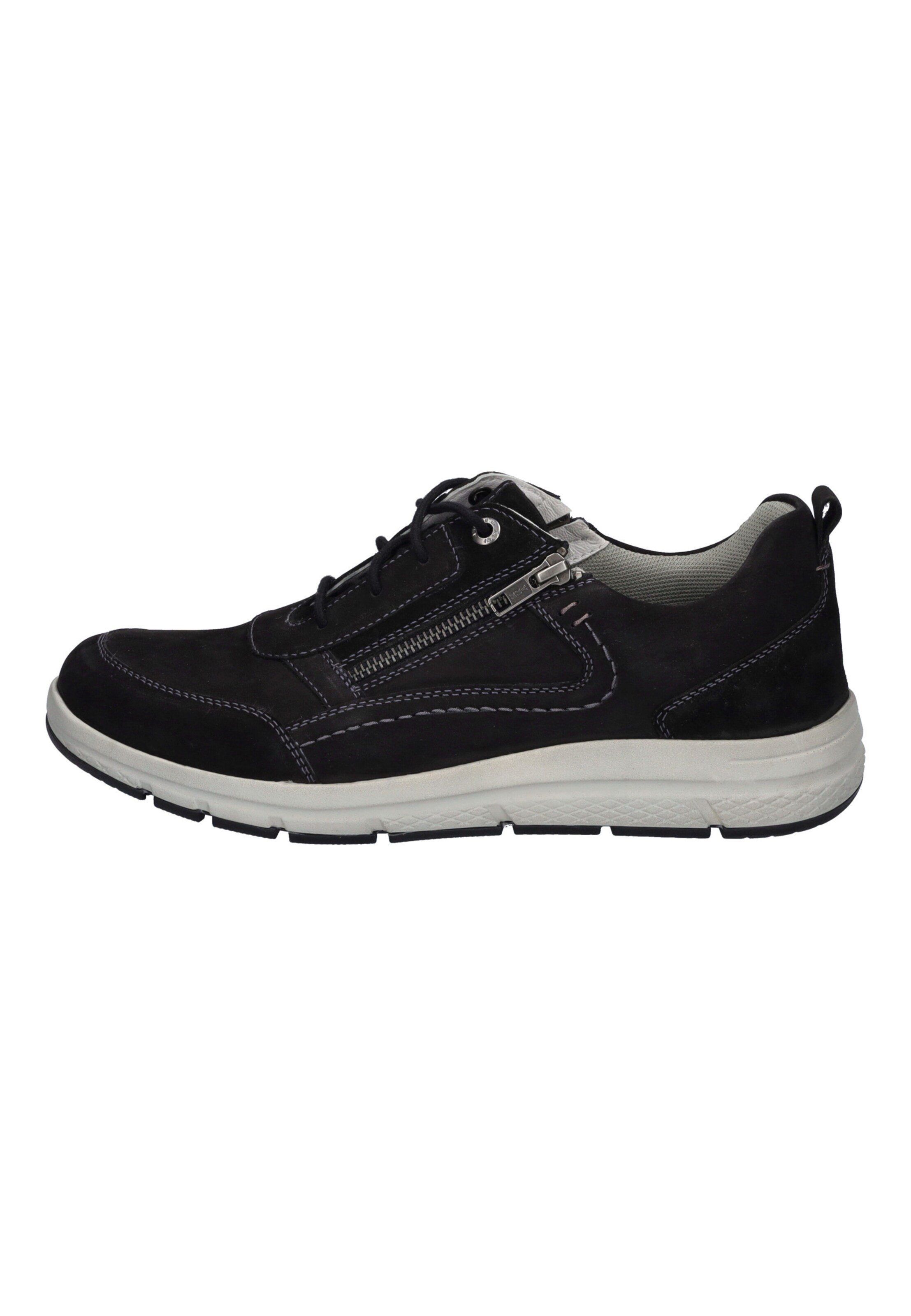 JOSEF SEIBEL Athletic lace-up shoe 'Giuseppe 06' in Black: front