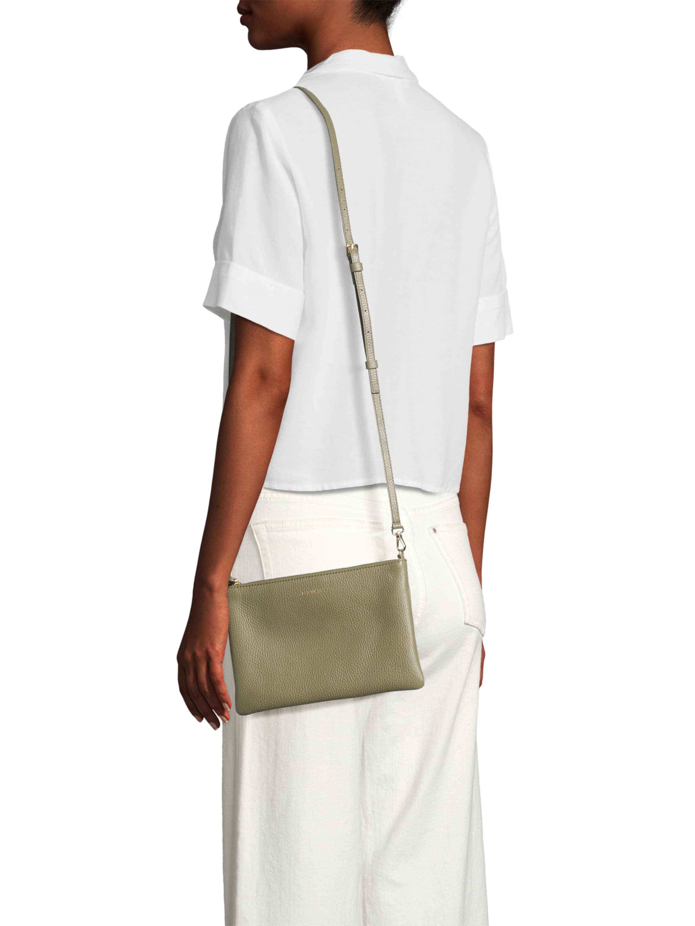 Coccinelle Crossbody Bag 'BEST' in Green: front