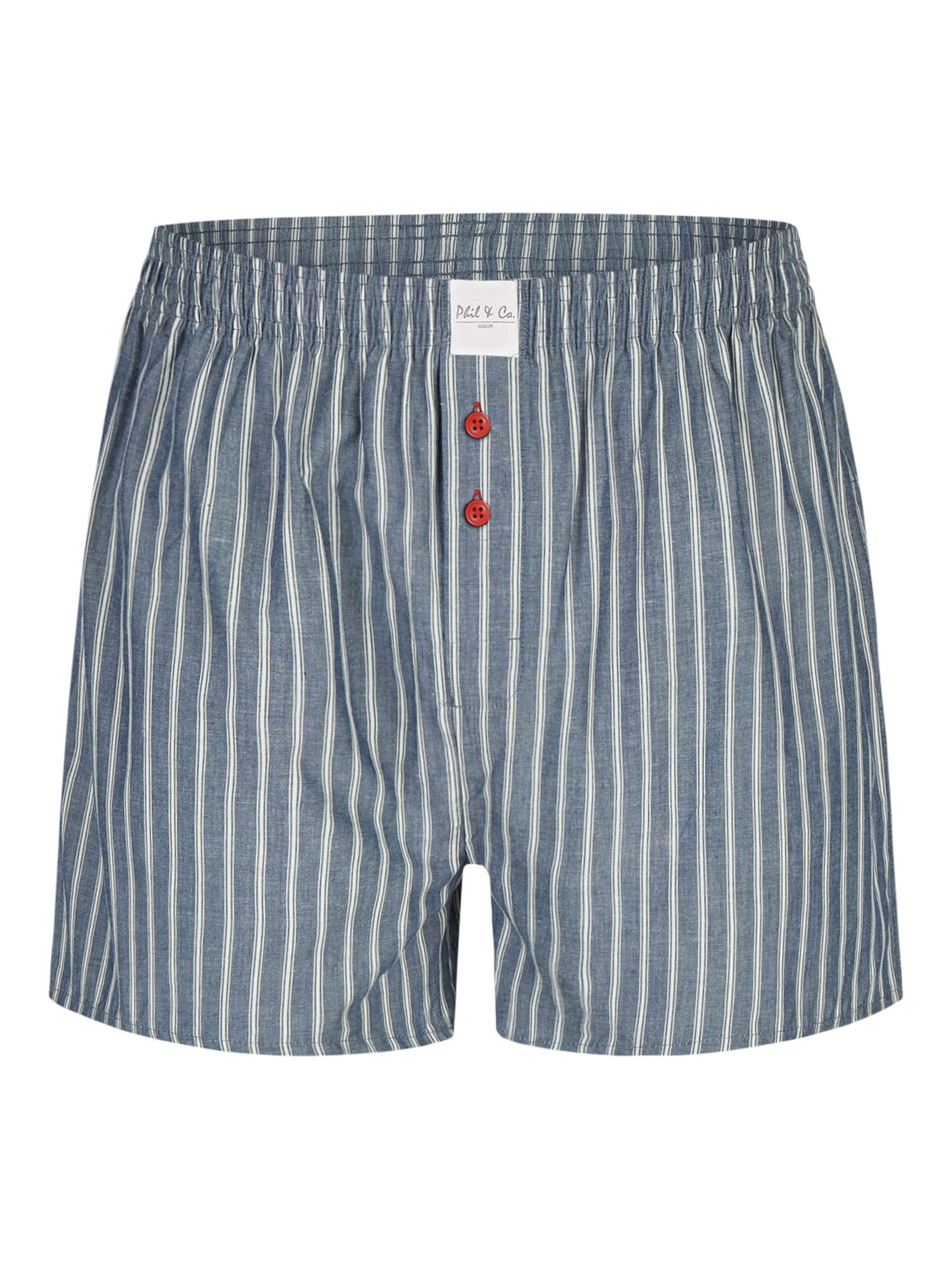 Phil & Co. Berlin Boxershorts 'Classics' in Gemengde kleuren