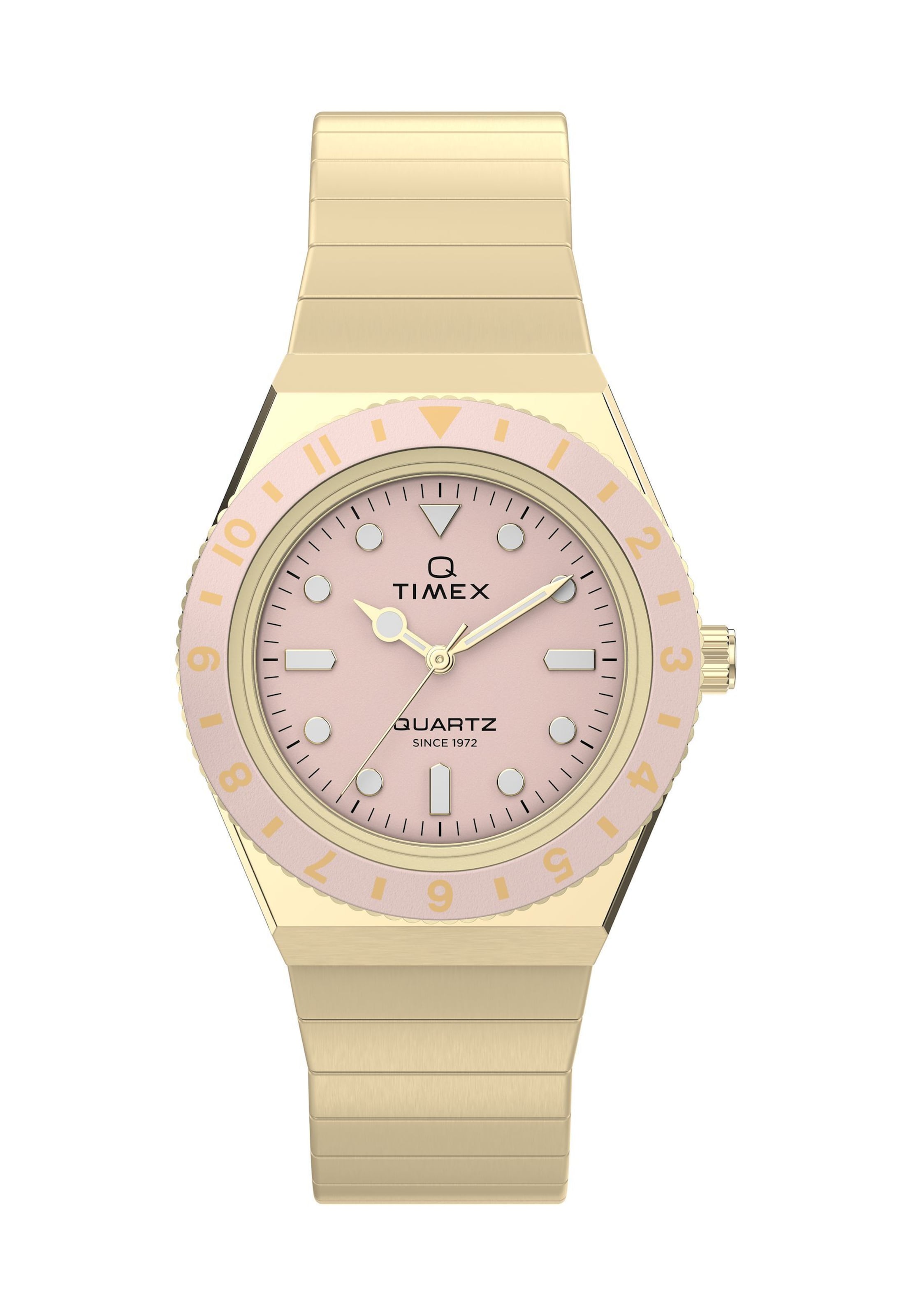 TIMEX Analoguhr in Pink: Vorderseite