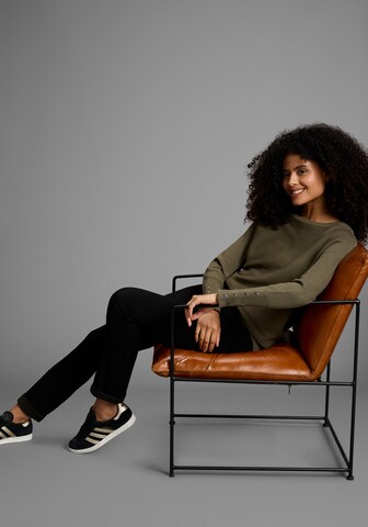 LAURA SCOTT Pullover in Grün