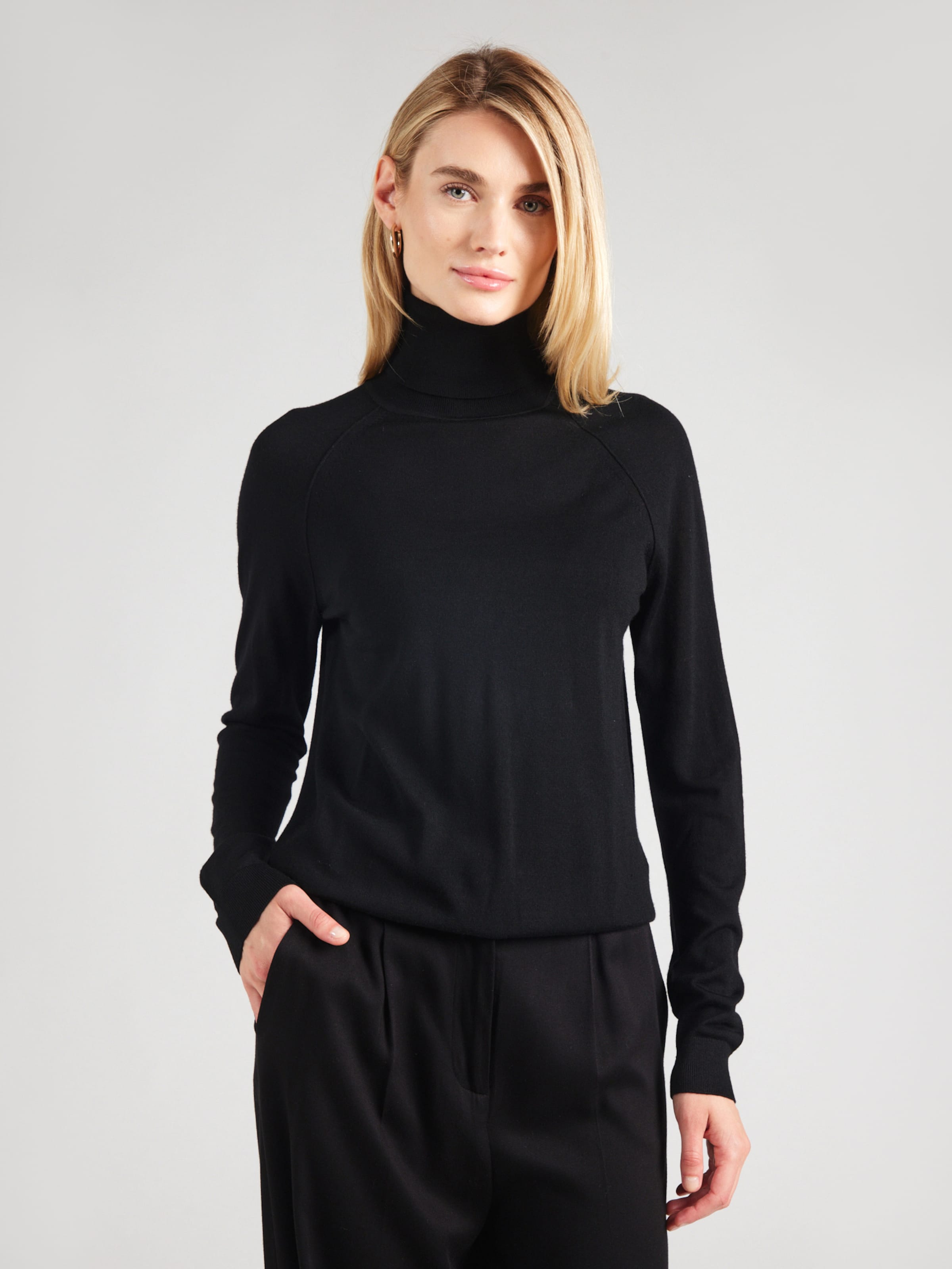 BOSS ブラック　ニット BOSS Sweater 'Frizani' in Black | ABOUT YOU