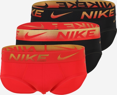 NIKE Underwear Alushousut värissä hiekka / punainen / musta, Tuotenäkymä