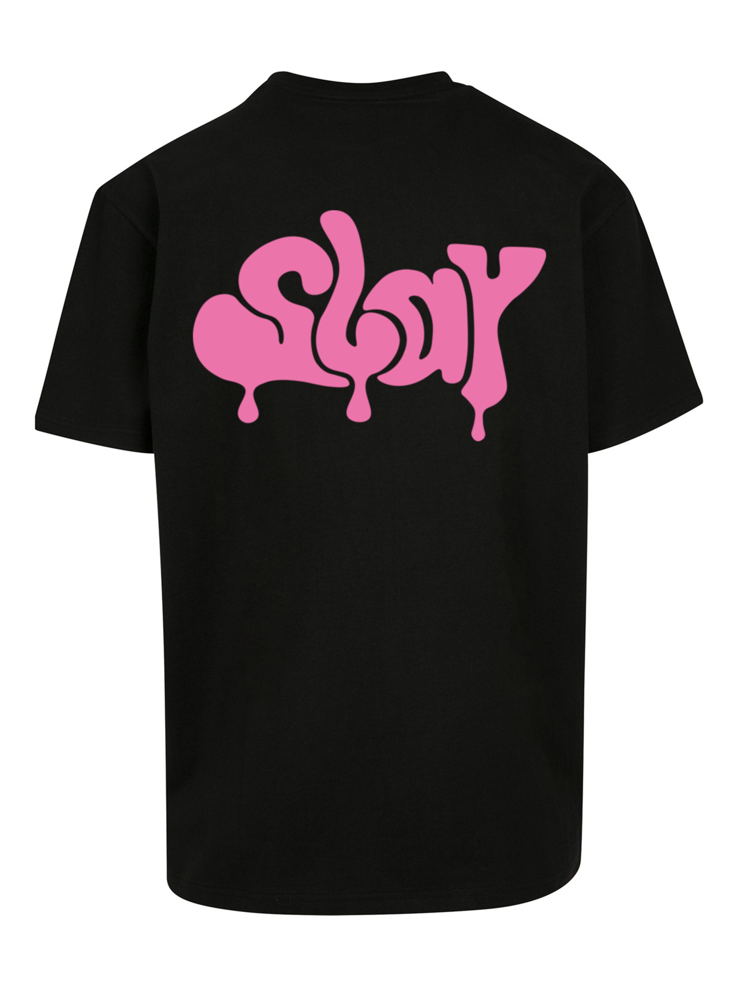 T-Shirt 'SLAY' F4NT4STIC en noir