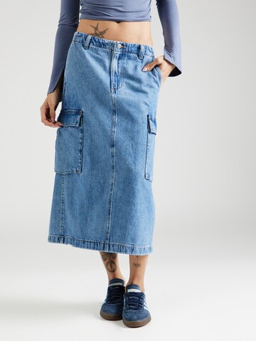 LEVI'S ® Spódnica 'Cargo Midi Skirt' w kolorze niebieski: przód