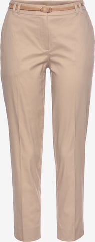 Pantalon chino VIVANCE en beige : devant