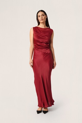 SOAKED IN LUXURY Kleid 'Vilja' in Rot: predná strana