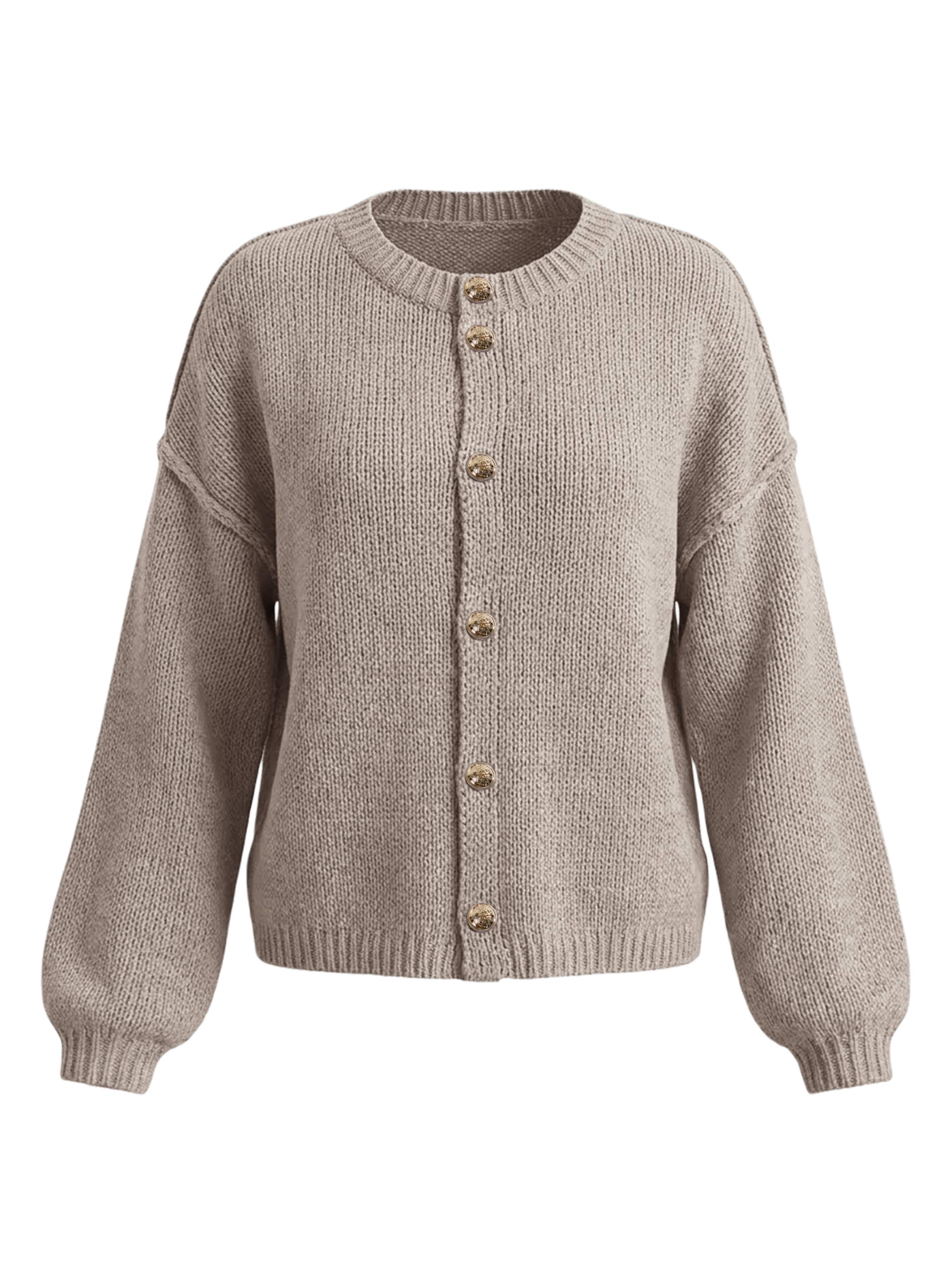 Imily Bela - Cárdigan en beige: frente