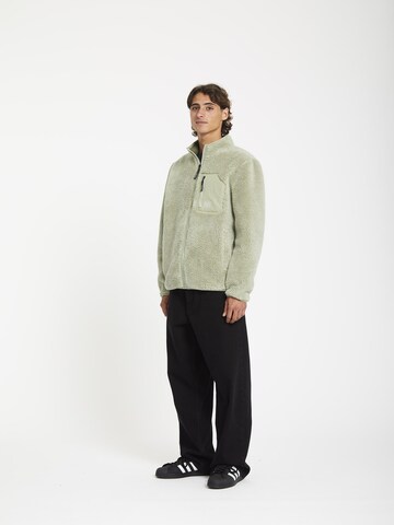 Veste en polaire 'Muzzer Fuzzar' Volcom en vert