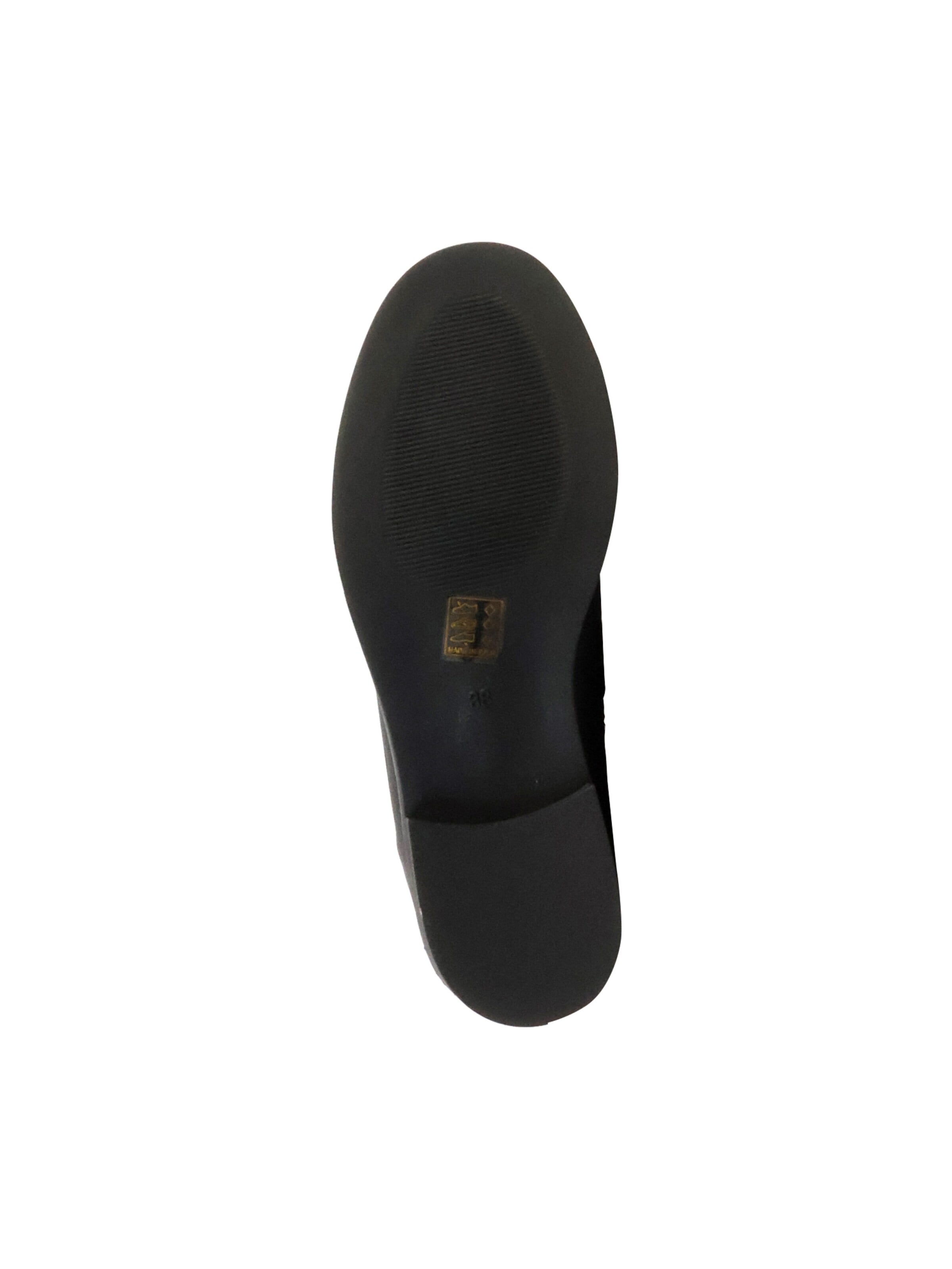 Chaussure basse 'Schnür-Mokassin' Super Mode en noir