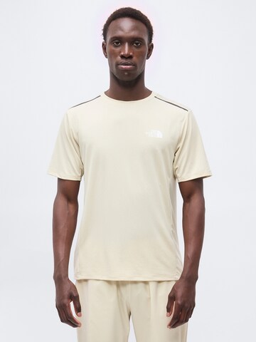 T-Shirt fonctionnel 'MOUNTAIN ATHLETICS' THE NORTH FACE en gris : devant