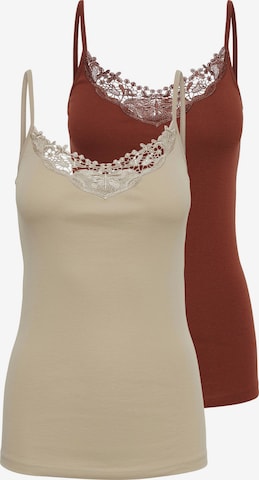 ONLY Top 'KIRA' in Beige: front