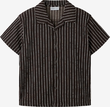 NAME IT - Camisa en marrón: frente