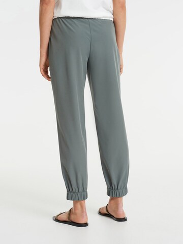 OPUS Tapered Trousers 'Mefina' in Green