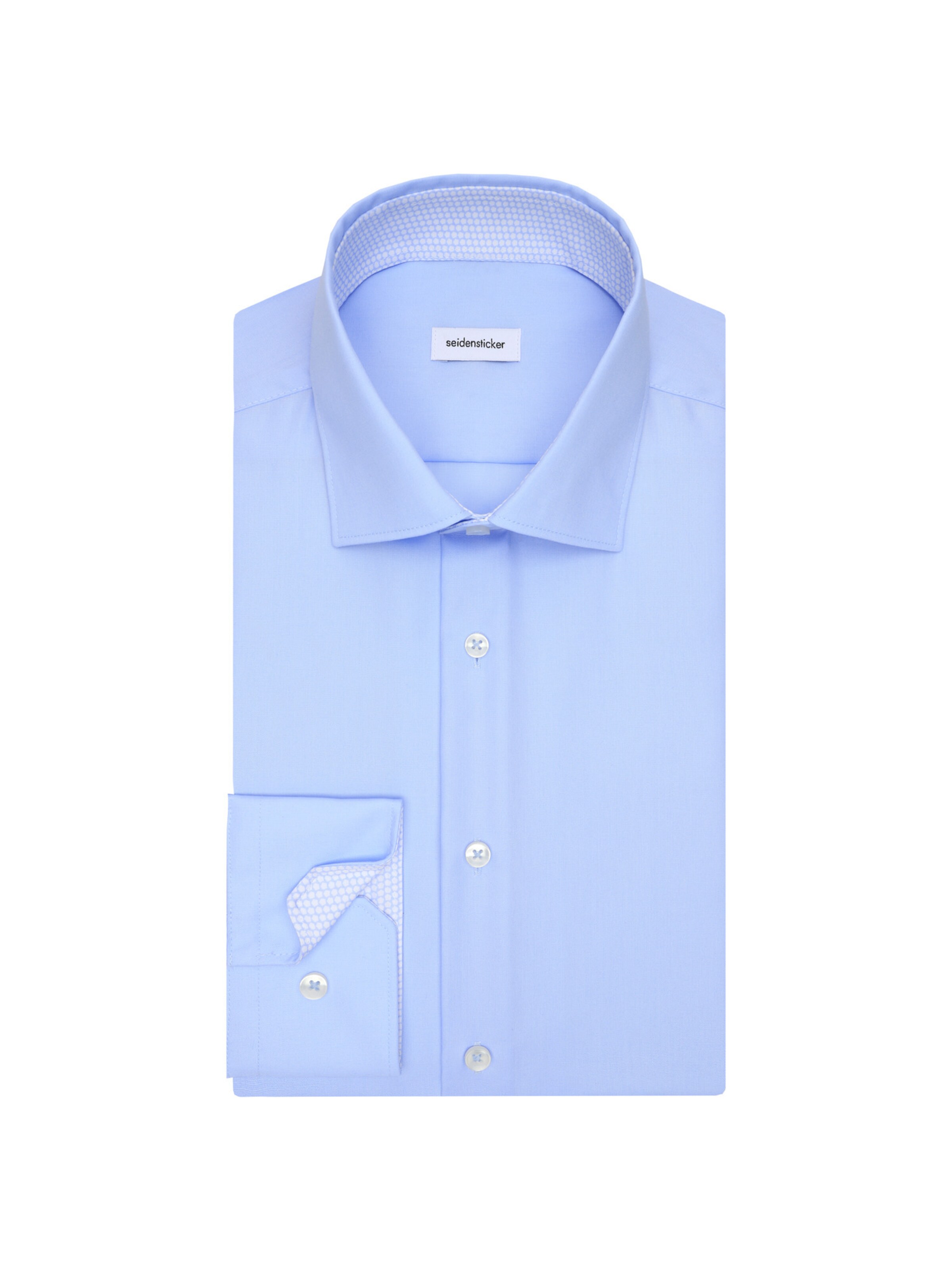 SEIDENSTICKER Regular fit Business shirt 'Schwarze Rose' in Blue