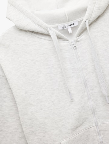 Koton Zip-Up Hoodie in Grey