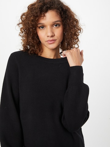 PIECES Sweter 'Jenna' w kolorze czarny