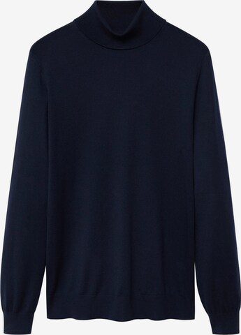 MANGO MAN Sweatshirt in Blue: front