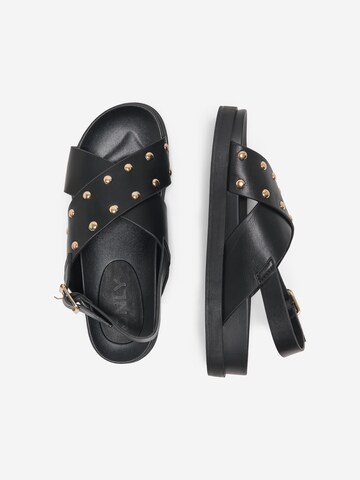 Sandale 'MINNIE-15' de la ONLY pe negru