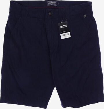 Petrol Industries Shorts in 34 in Blue: front