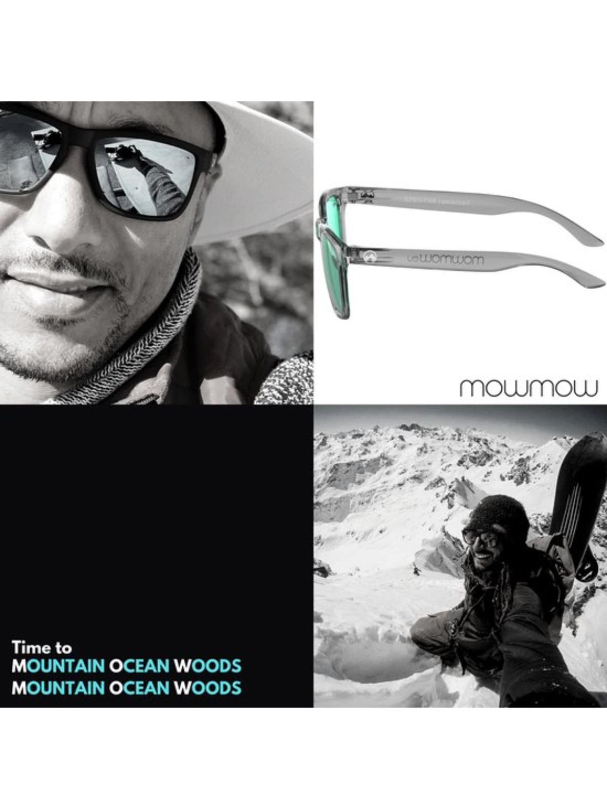 Mowmow - Gafas de sol deportivas 'MowMow Opal LIMITED Sunglasses - Polarized - Men - Women' en verde