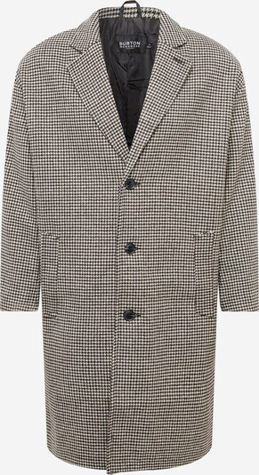 BURTON MENSWEAR LONDON Преходно палто в черно / бяло, Преглед на продукта