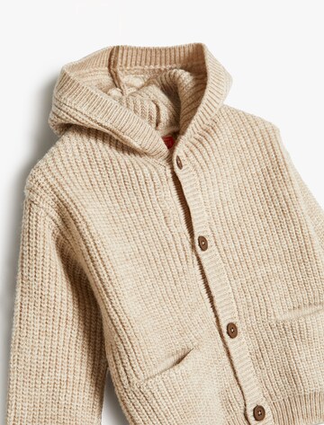 Koton Knit cardigan in Brown