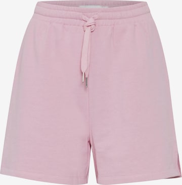 Pantalon 'IHYarla' ICHI en violet : devant