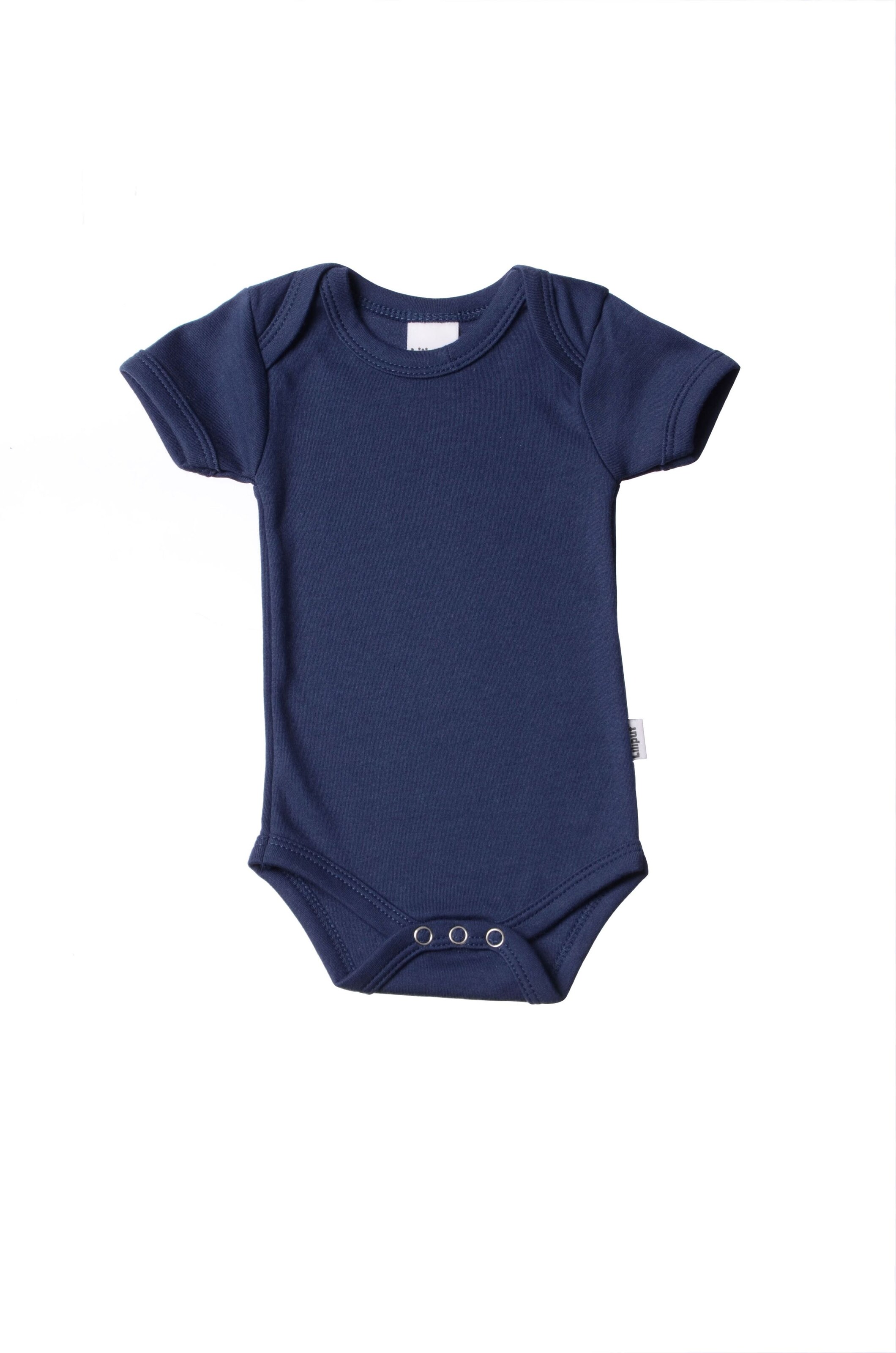 LILIPUT Kurzarm-Body in Blau: Vorderseite