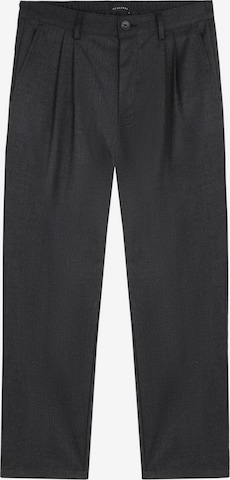 Scalpers Wide leg Pleat-front trousers 'Fancy V' in Grey: front