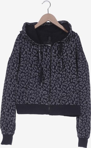 10Days Sweatshirt & Zip-Up Hoodie in XXL in Black: front