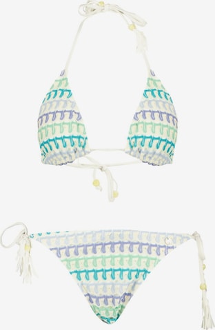 Triangle Bikini 'Seala ' Deeluxe en mélange de couleurs : devant